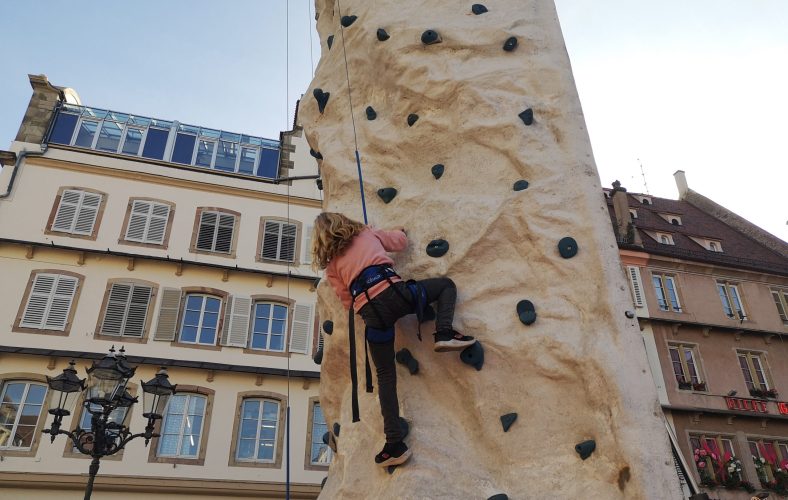 Rocher d'escalade Strasbourg